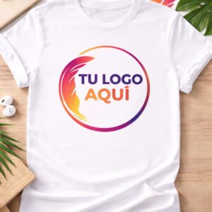 camiseta blanca Sublimada